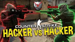 CS:GO Hacker vs Hackers in Competitive Match!