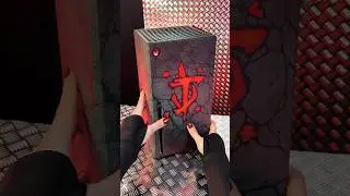 Unboxing DOOM The Dark Ages Xbox Console Wrap 🎮 #doom #xbox