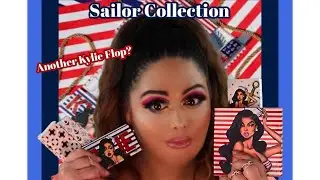 Kylie Cosmetics Sailor Collection Review |EYE Swatches| Demo