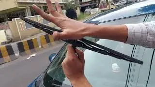 Frameless wiper blades for Baleno #automobile
