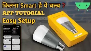 Realme LED Smart Bulb | Realme bulb connection | realme smart bulb 12 watt