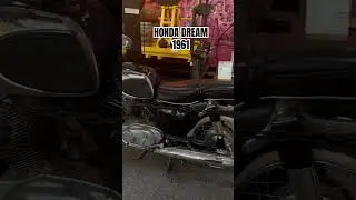 Honda Dream the first Japanese motorcycle to come to North America#motorcycle #trending #viralvideo