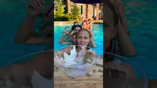 Candy Salad in a pool!