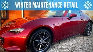 ЗИМНЯЯ МОЙКА АВТОМОБИЛЯ | Чистая и быстрая мойка моей Mazda MX-5 RF