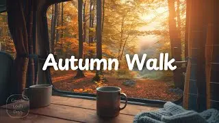 Autumn Walk 🚐✨[chill acoustic, lofi mix] music for study, work, relax｜playlist BGM