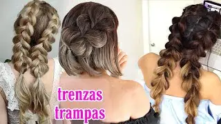 PEINADOS CON TRENZAS  QUE NO SON TRENZAS!  | chicas fashions
