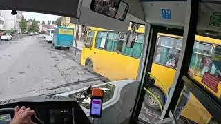 Працюю на 18 маршруті автобус Електрон
