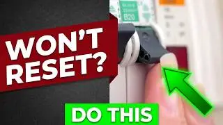 Circuit Breaker Won't Reset? Answered!
