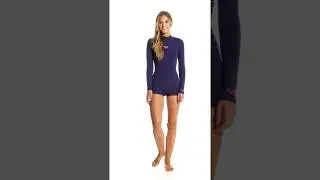 Roxy Women's 2/2MM Syncro Back Zip Long Sleeve Spring Suit | SwimOutlet.com