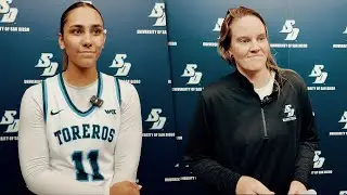 USD Women's Basketball | Post Game Media vs Pepperdine