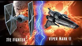 Сравнение TIE Fighter и Viper Mark II