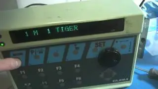 # 10606 Tajima TMFX C904 control panel LCD repair A.G.