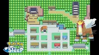 【Pokemon Sleep ポケモンスリープ BGM】Entei Research Event エンテイリサーチ Ecruteak City (Entei Ver.) 炎帝
