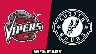 Rio Grande Valley Vipers vs. Austin Spurs - Game Highlights
