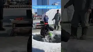 Ныряют под лёд Японского моря / Подлёдный дайвинг, UNDERICE GAMES 2023 / Будет FULL видео, подпишись