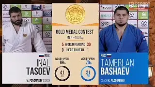 Final +100KG || Inal Tasoev 🇷🇺 VsTamerlan Bashayev 🇷🇺 || Grand Slam Hungary 2020