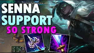 LOL Senna Support Montage League of Legends season 10 Build - LOL Senna Support S10 Gameplay Runes