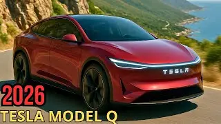 ПЕРВЫЙ ВЗГЛЯД на Tesla Model Q 2026 года &mdash; компактный электромобиль, который изменит всё!