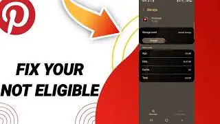 How To Fix Not Eligible On Pinterest App