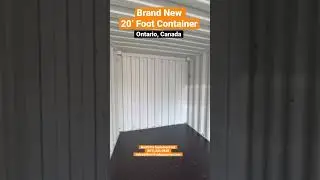 New 20' Foot Dry Container