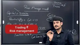 Trading me Risk Management #stockmarket #trading  #tradewithvikas29  #banknifty