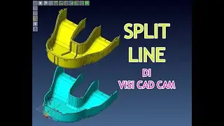 Split Line Visi CAD CAM ACA Pacific Indonesia