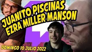JOHNNY DEPP & EZRA MILLER MANO A MANO: Noti friki Twitch.