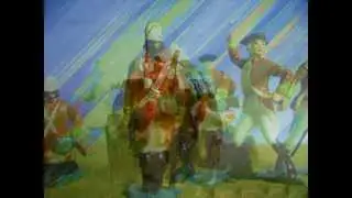 Antique 1950's Wooden Toy Binbak Models Castle Fort Marx Redcoats  Phoenix Highlanders Toy Soldiers