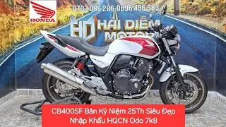 Lên Sàn Honda CB400 ABS Super Four 2018 Kỷ Niệm 25Th Đẹp Keng HQCN Chỉ 428tr Lh Em Hải: 0703086286