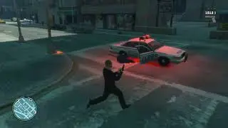 GTA 4 Niko Bellic Cops And FIB Rampage + Six Star Escaped