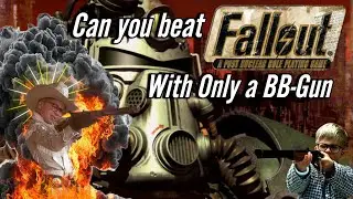 Can you beat Fallout Classic with only a BB-gun?