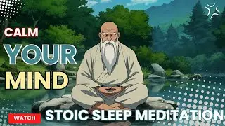 Calm Your MIND Tonight with POWERFUL Stoic Sleep Meditation! | Relaxation Music