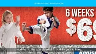 Local Karate Class For Kids Citrus Heights