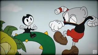 Cartoon Carnage - Road Rage but its Bendy and Cuphead FNF Cover