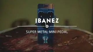 Ibanez Super Metal Mini Pedal | Видео с демонстрацией реверберации