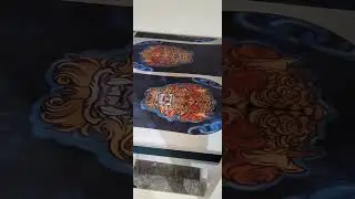 dise&ntilde;o, calandrado y corte laser #calandrado #sublimaciontextil #sublimation