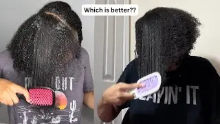 Unbrush Review and Demo | UNbrush vs UNbrush Plus + Which is the Best Brush for Wash Day?