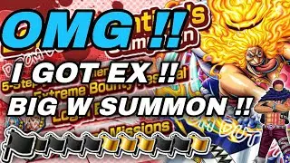 OMG !! W SUMMON !! SUMMONING ON VALENTINE'S BANNER !! ONE PIECE BOUNTY RUSH SUMMONS !!