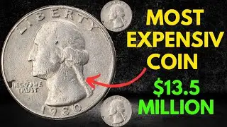 1980 P Quarter Dollar Coin Worth $13.5 Million!? | Rarest U.S. Coin Hidden in Plain Sight! 💰