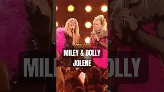 Miley Cyrus & Dolly Parton Perform &ldquo;Jolene&rdquo; Live | #short #music #mileycyrus #lyrics