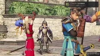 ドラゴンクエストヒーローズ　闇竜と世界樹の城エルサーゼの新衛隊(BRONZE)ドラゴンを倒し 　王都　エルサーゼの　城と町を　守り抜いた