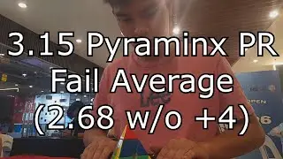 3.15 Pyraminx PR Fail Average (2.68 without +4)