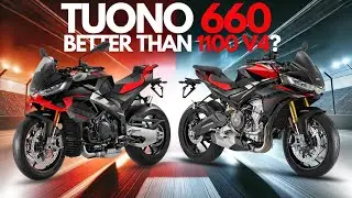 2025 APRILIA TUONO 1100 V4 FACTORY VS 660 FACTORY | RIDE AND REVIEW