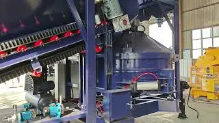 compact mini mobile concrete batching plant