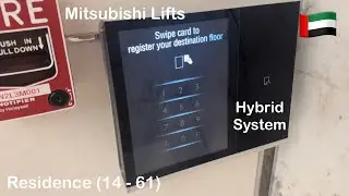 5 m/s Mitsubishi DOAS Hybrid DD (Residence) Lifts - Address Downtown Hotel In Dubai, UAE