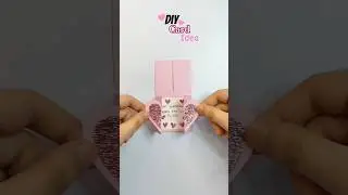 DIY Card Idea 💌🎉 #shorts #craft #giftideas #diy #gift #valentinesday #card #handmade #papercraft