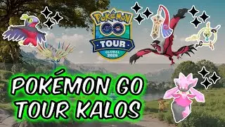 Debut variocolor de Diancie, Honedge, Hawlucha y Klefki a Pok&eacute;mon GO en el Pok&eacute;mon GO Tour Kalos !!