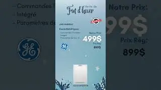 GDF510PGRWW (Lave-vaisselle)  | BonPrix &Eacute;lectrom&eacute;nagers | Montr&eacute;al, Laval et Longueuil