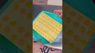 Cutting LEMON DROP Soap 🍋 #soapcutting #soapcut #soapslicing #soapcuttingvideos #soapcuttingvideo