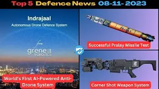Top 5 Defence News: Successful Pralay Missile Test, CSWS to Thai Military, Indrajaal Anti-UAV System